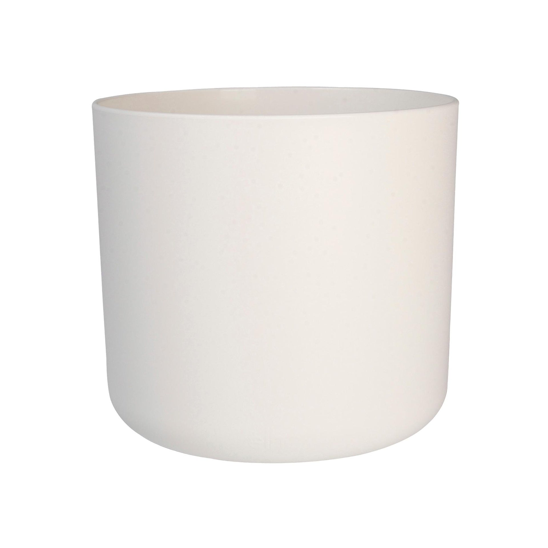 Macetero B.for Soft Round Elho Blanco 25 cm