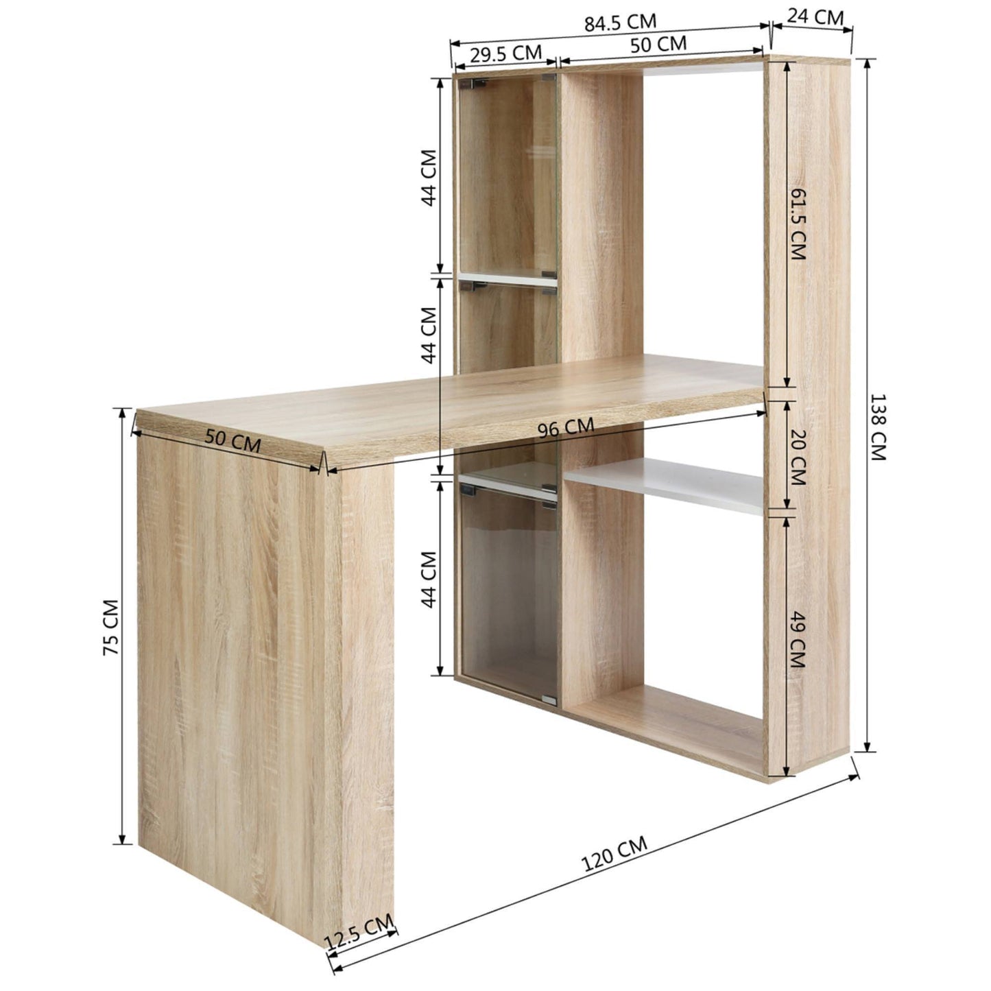 Well Home - Escritorio Cath H.138cm