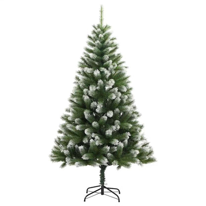 Vidaxl Árbol De Navidad Artificial Con Bisagras 300 Led Y Bolas 240 Cm_4