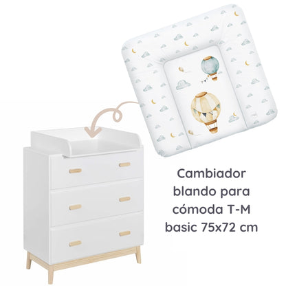 Cambiador Blando Para Comoda T-m Basic Balloons_2