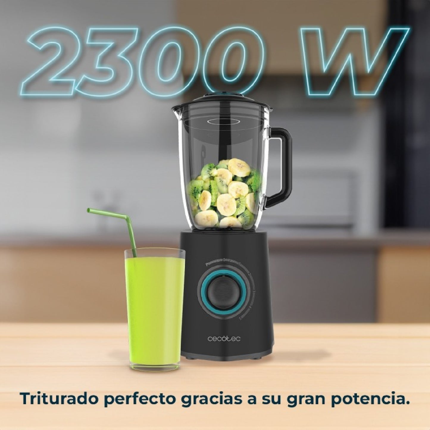 Cecotec Batidora De Vaso Power Black Titanium 2300max Mix Go_2