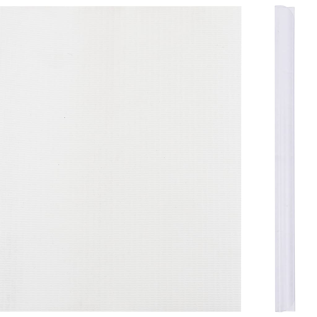 Paneles De Privacidad 4 Uds Pvc Blanco 35x0,19 M / Vetonek_1