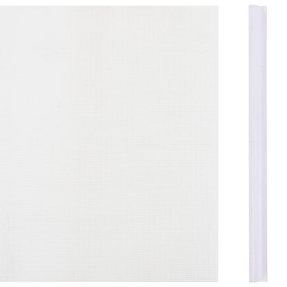 Paneles De Privacidad 4 Uds Pvc Blanco 35x0,19 M / Vetonek_1