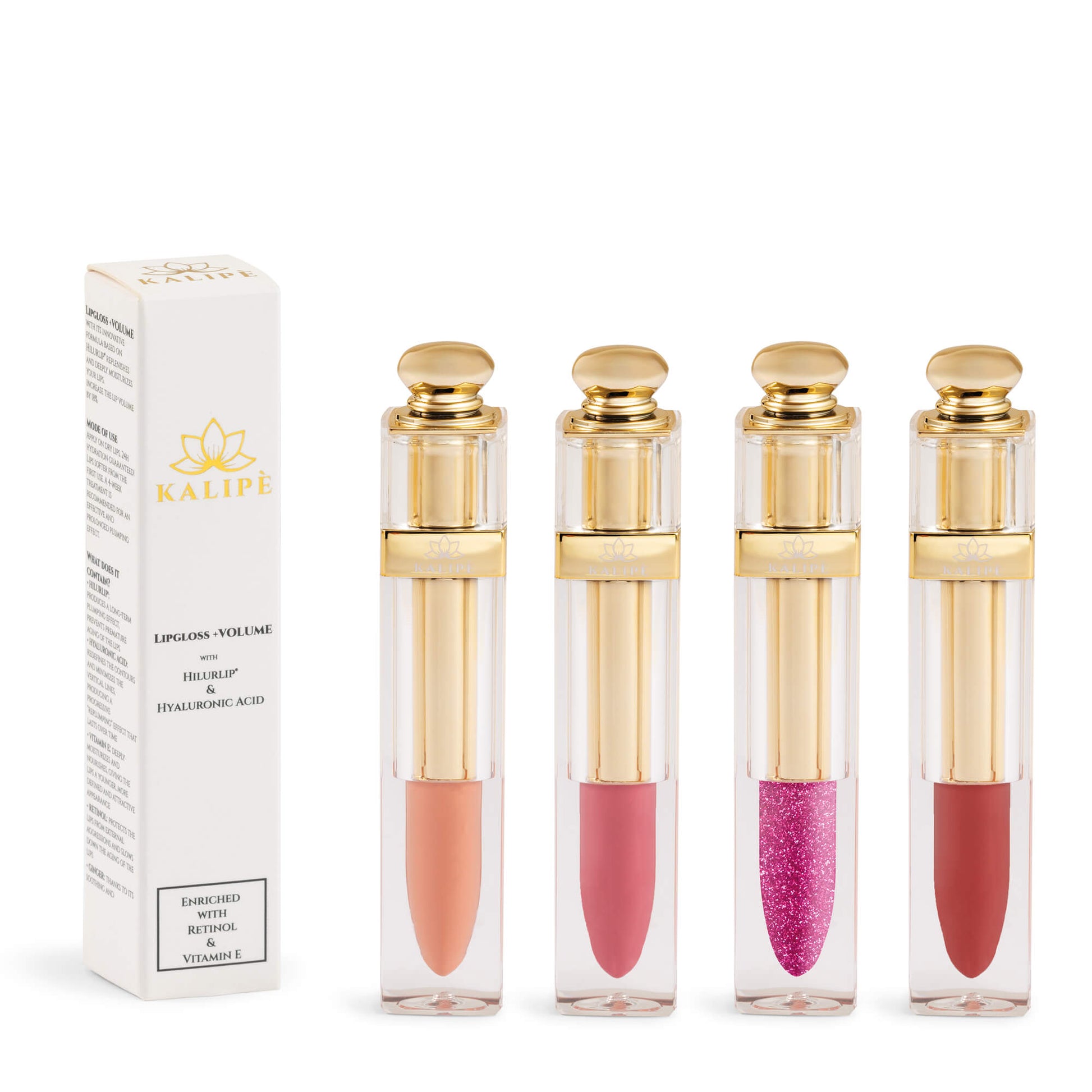 Lipgloss +volume Con Hilurlip® (rosa Positano)_1