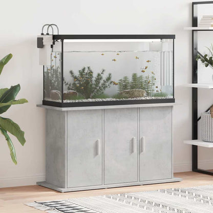 Vidaxl Soporte Para Acuario De Hormigón Gris 101x41x58 Cm De Madera Sintética_1
