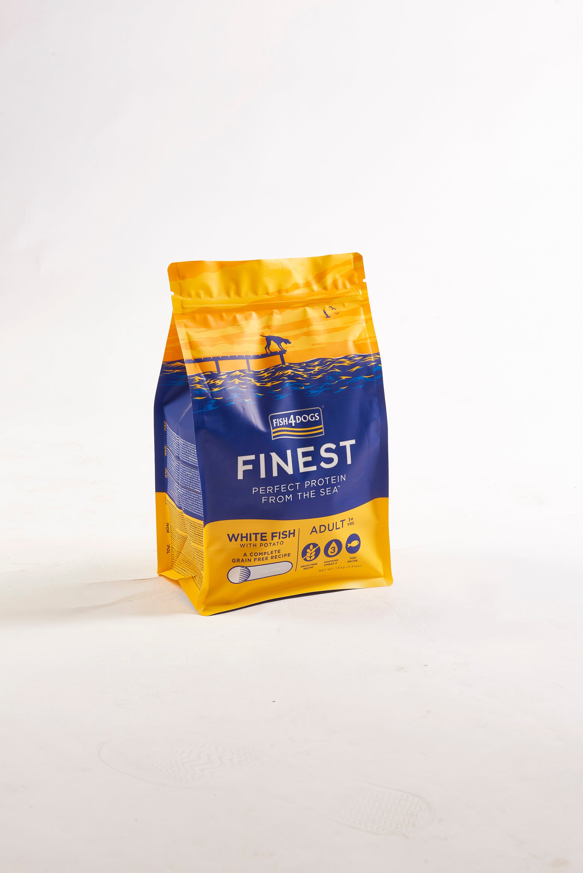 Fish4dogs Pienso Para Perro Adulto Sin Cereales – Pescado Blanco Y Patata
