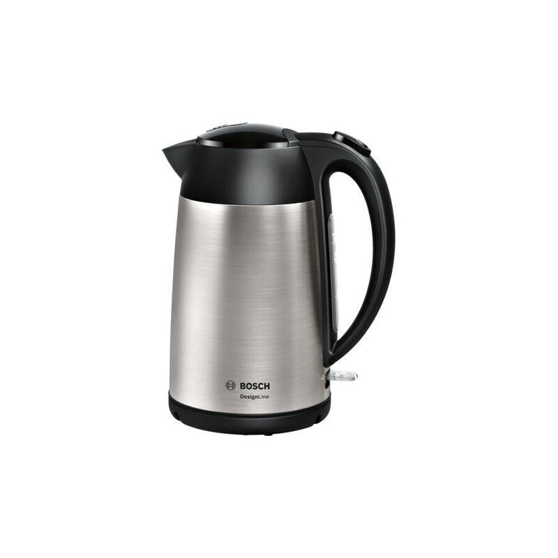 Hervidor De Agua Bosch Twk3p420 1,7 L Negro, Acero Inoxidable 2400 W_0