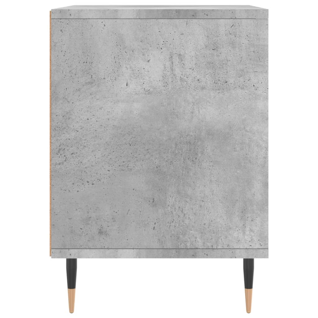 Mesitas Noche 2 Uds Madera Ingeniería Gris Hormigón 40x35x50 Cm_4