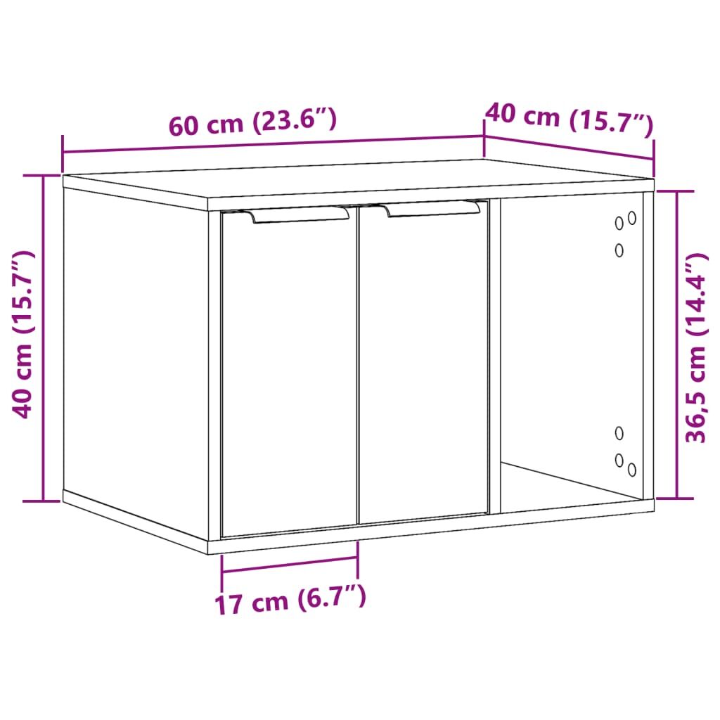 Vidaxl Mueble Arenero Para Gatos Madera Roble Sonoma 60x40x40 Cm_2