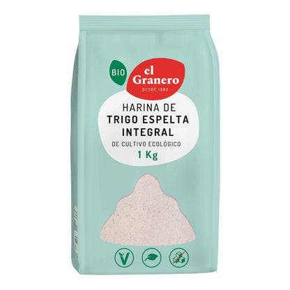 Harina de Trigo Espelta Integral Bio El Granero 500 g