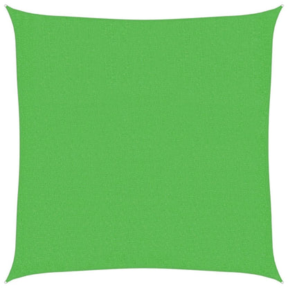 Vidaxl Toldo De Vela Hdpe Verde Claro 160 G/m² 3x3 M_0
