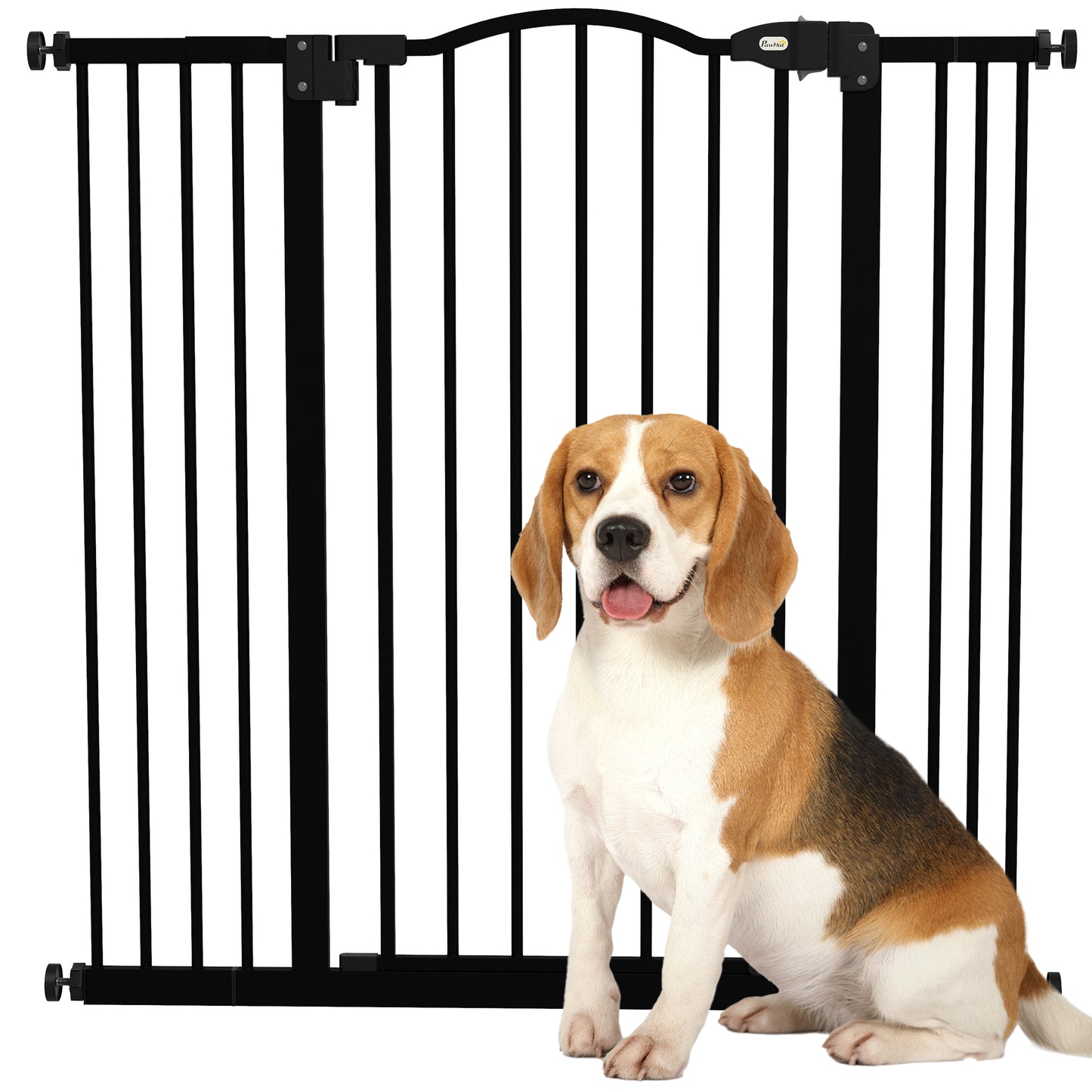 Pawhut Barrera De Seguridad Para Perros Extensible 74-100 Cm_0
