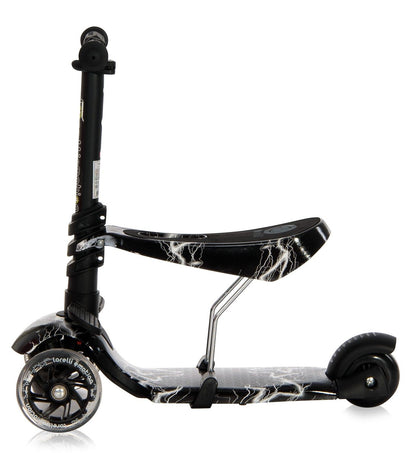 Patinete Infantil Con Asiento Y Respaldo Smart Plus Black Flash_3