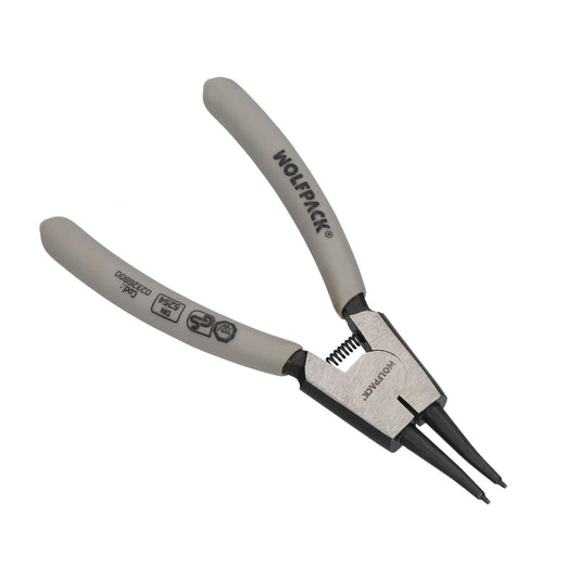 Alicates Arandelas Exteriores Recto 125 Mm. Acero Din 5254. Anillos De Presion, Anillos De Retención, Arandelas Circlips