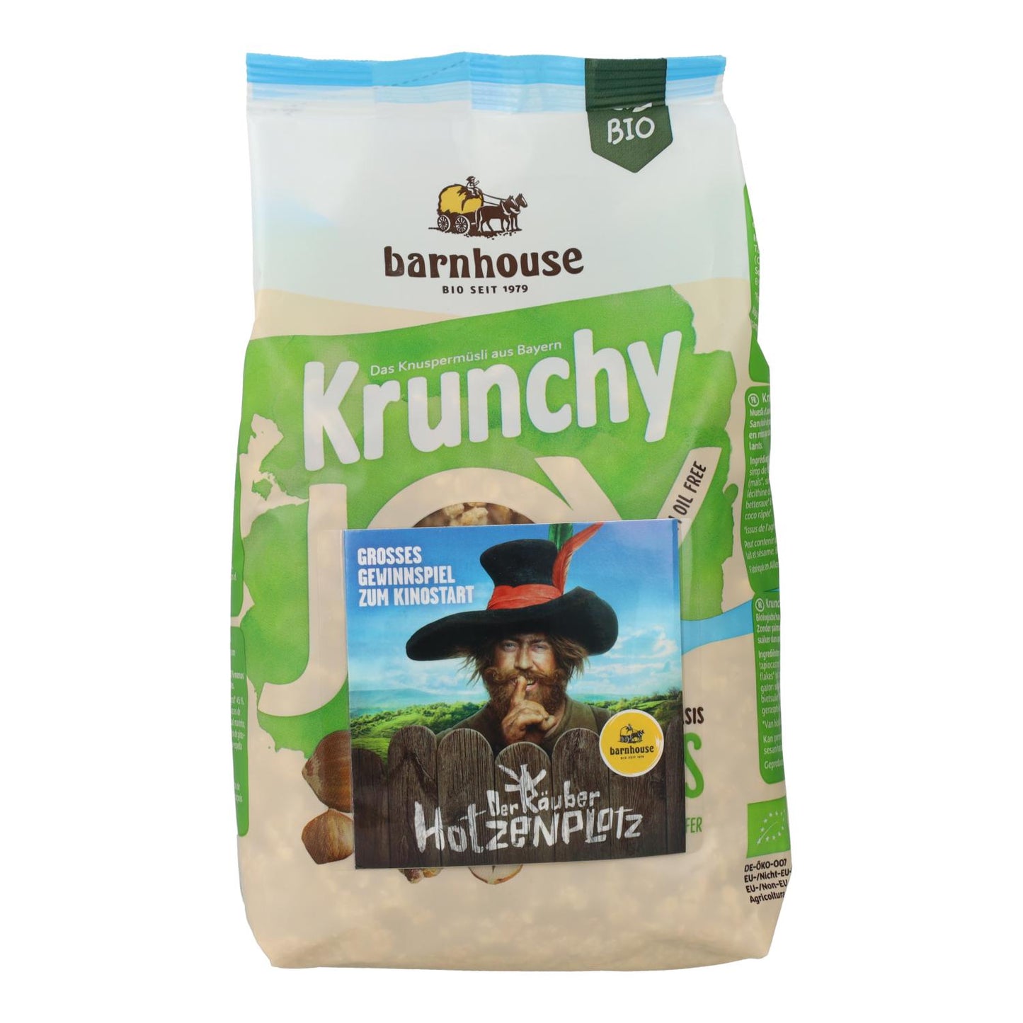 Muesli krunchy joy con Avellanas BIO Barnhouse 375g