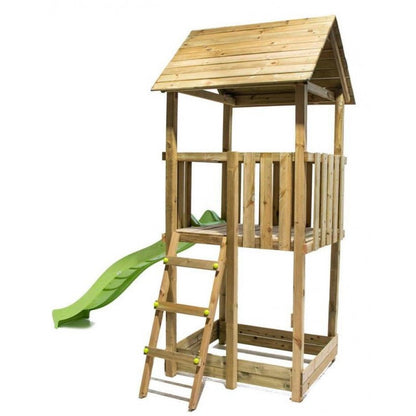 Parque Infantil Masgames Tibidabo L Techo De Madera Basica: Con Arenero En La Base._1