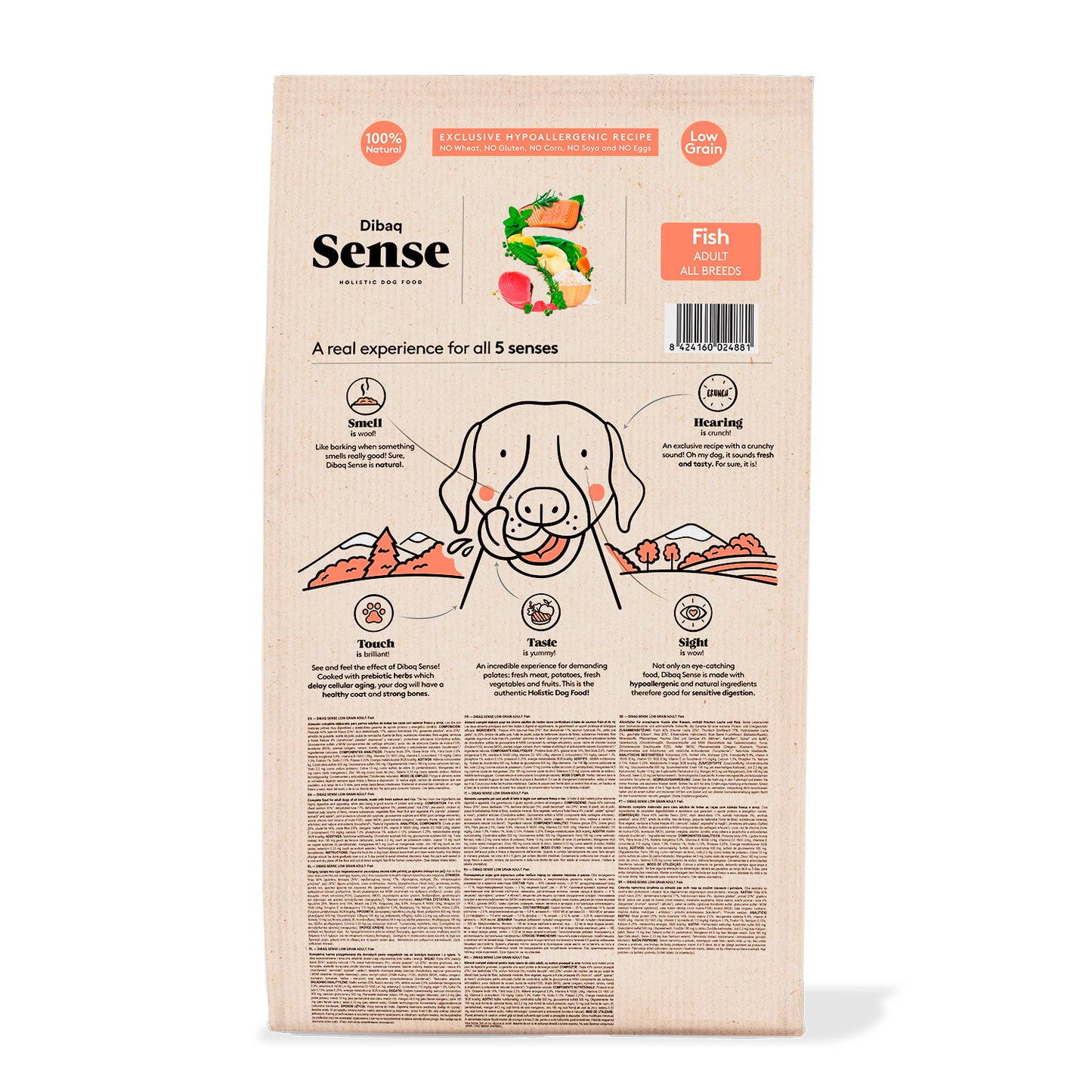 Dibaq Sense Low Grain Adulto Salmón Y Atún 2 Kg_1