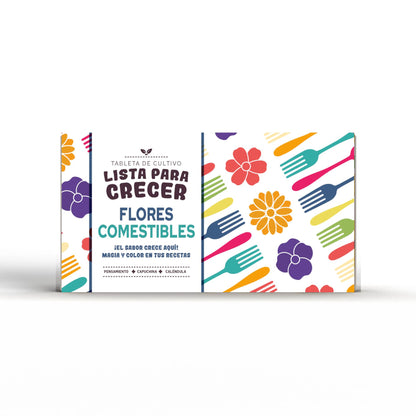 Tableta de cultivo Flores comestibles