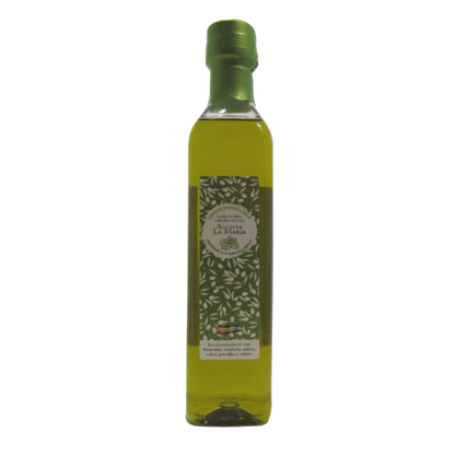 Aceite De Oliva Virgen Extra Macerado A La Albahaca 50 Cl Pet