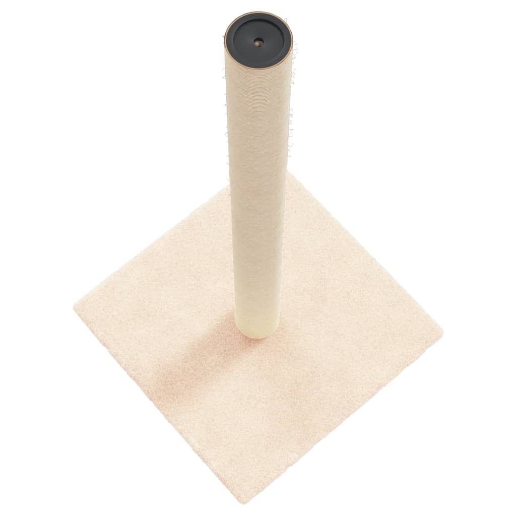 Vidaxl Poste Rascador Para Gatos Crema 35x35x70 Cm_3