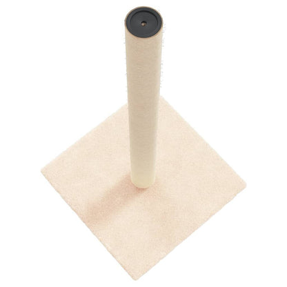 Vidaxl Poste Rascador Para Gatos Crema 35x35x70 Cm_3