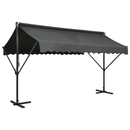 Vidaxl Toldo De Pie Independiente Gris Antracita 400x300 Cm_0