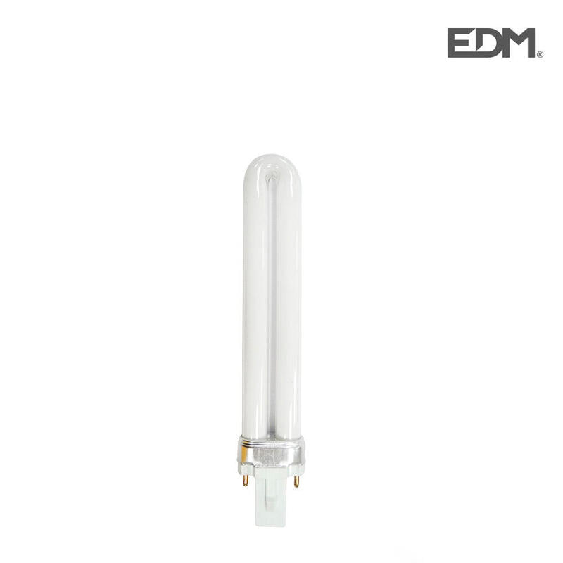 Bombilla Fluorescente Pl 9w Luz Actinica 16,5cm (recambio Para 06032) Edm_0