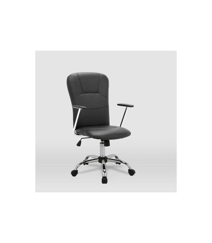 Silla De Oficina Magali Acabado Negro. Alto: 98.5/107.5cm Ancho: 56cm Fondo: 59cm._5
