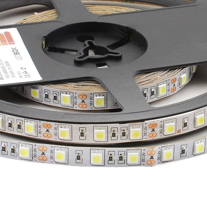 Tira Led Monocolor Hq Smd5050, Dc12v, 5m (60 Led/m), 72w, Ip20, Blanco Frío_3