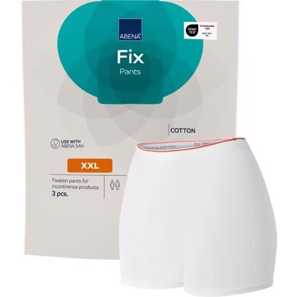 Fix Pants Cotton incontinencia Abena Talla XXL 3 uds
