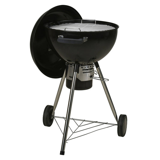 Well Home - Barbacoa Esférica 58x50x96cm Acero Esmaltado Y Rejilla Cromada_0