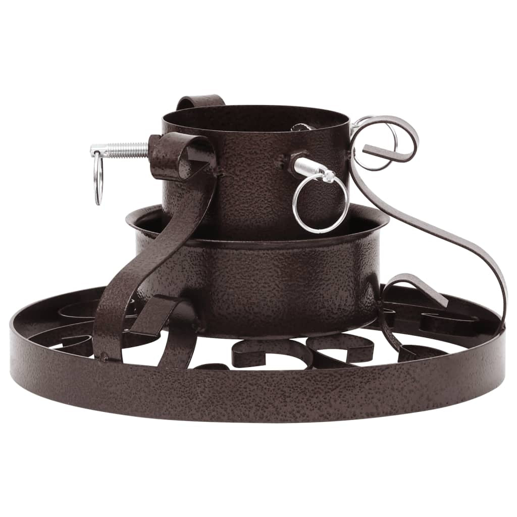 Vidaxl Soporte Para Árbol De Navidad Cobre Envejecido 29x29x15,5 Cm_3