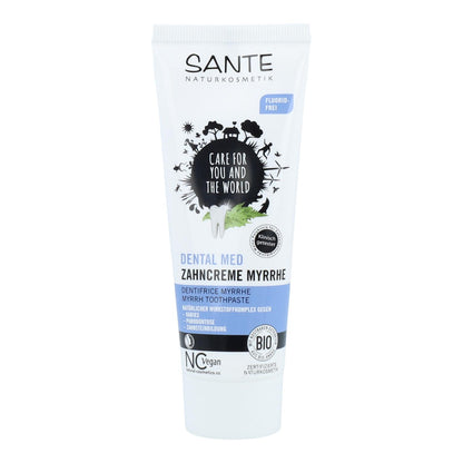 Dentífrico Mirra sin flúor Sante, 75ml