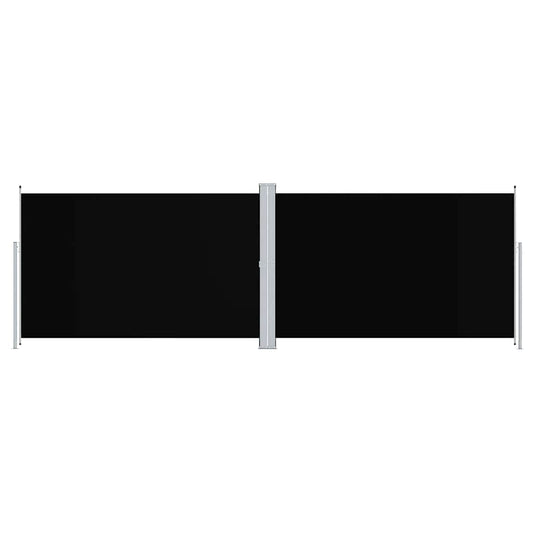 Vidaxl Toldo Lateral Retráctil Negro 200x600 Cm_0