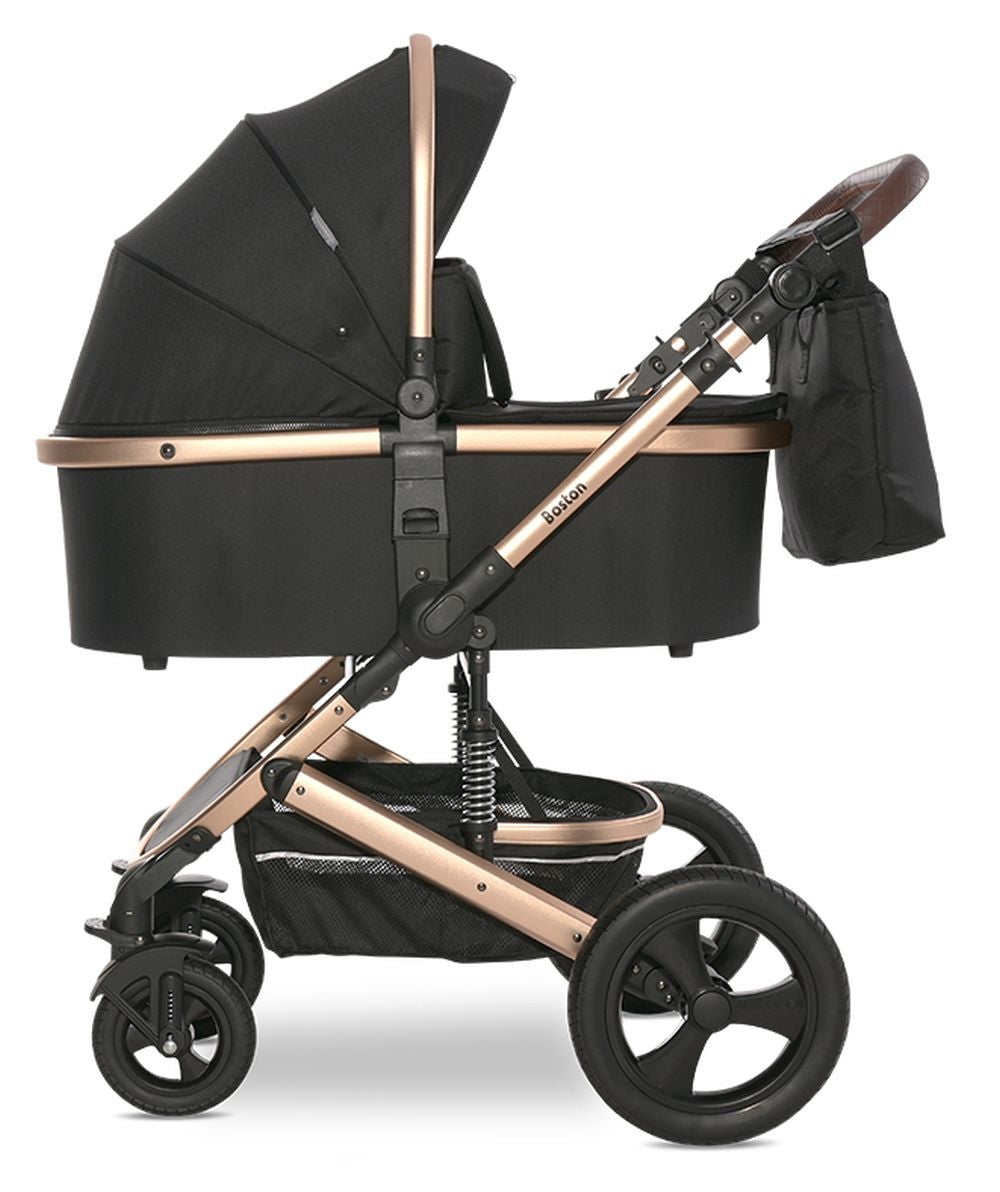 Carro De Bebé Dos Piezas Boston Hasta 22 Kg Black_1