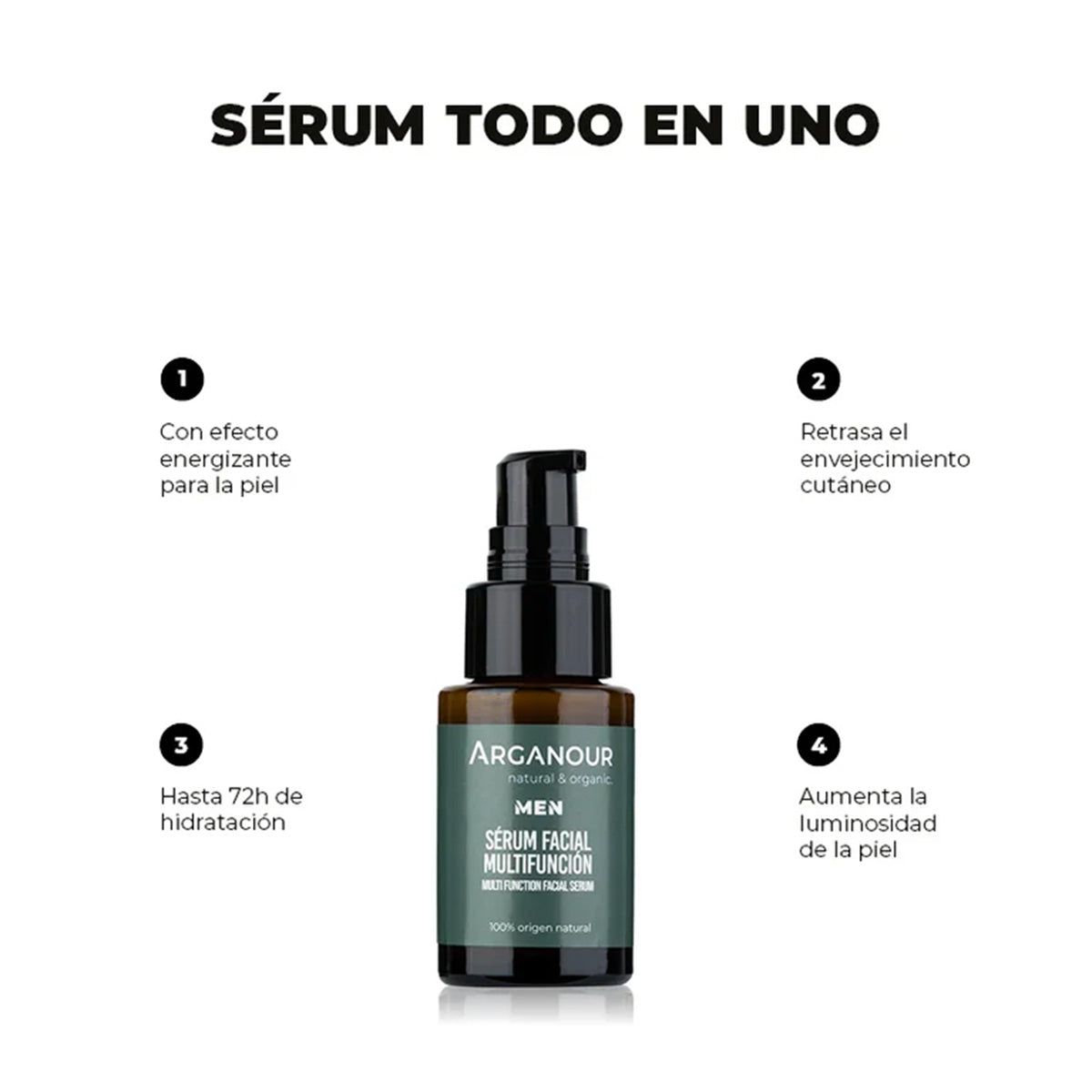Gel facial multifunción Arganour 30ml