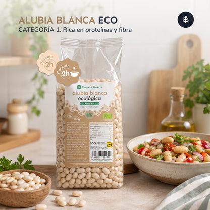 Alubia blanca ECO Planeta Huerto 500 g