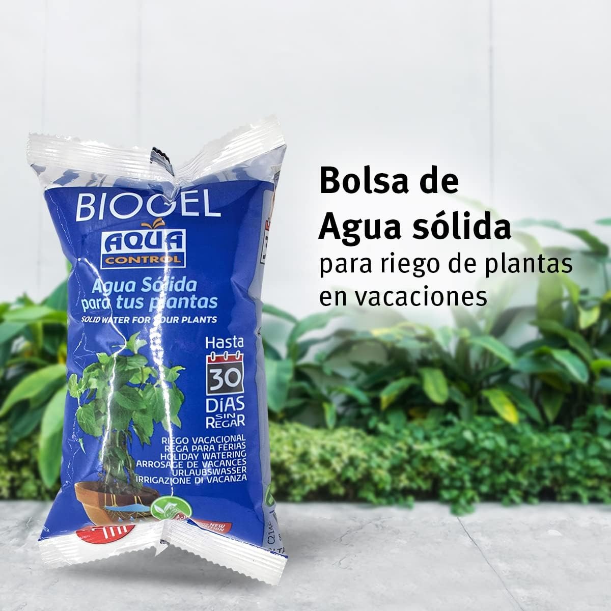 Pack 3x Gel de Riego Biogel Aqua Control 200 ml