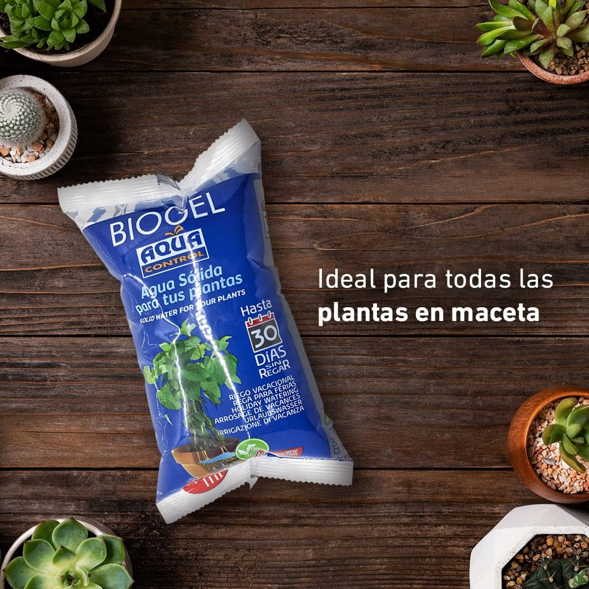Pack 3x Gel de Riego Biogel Aqua Control 200 ml