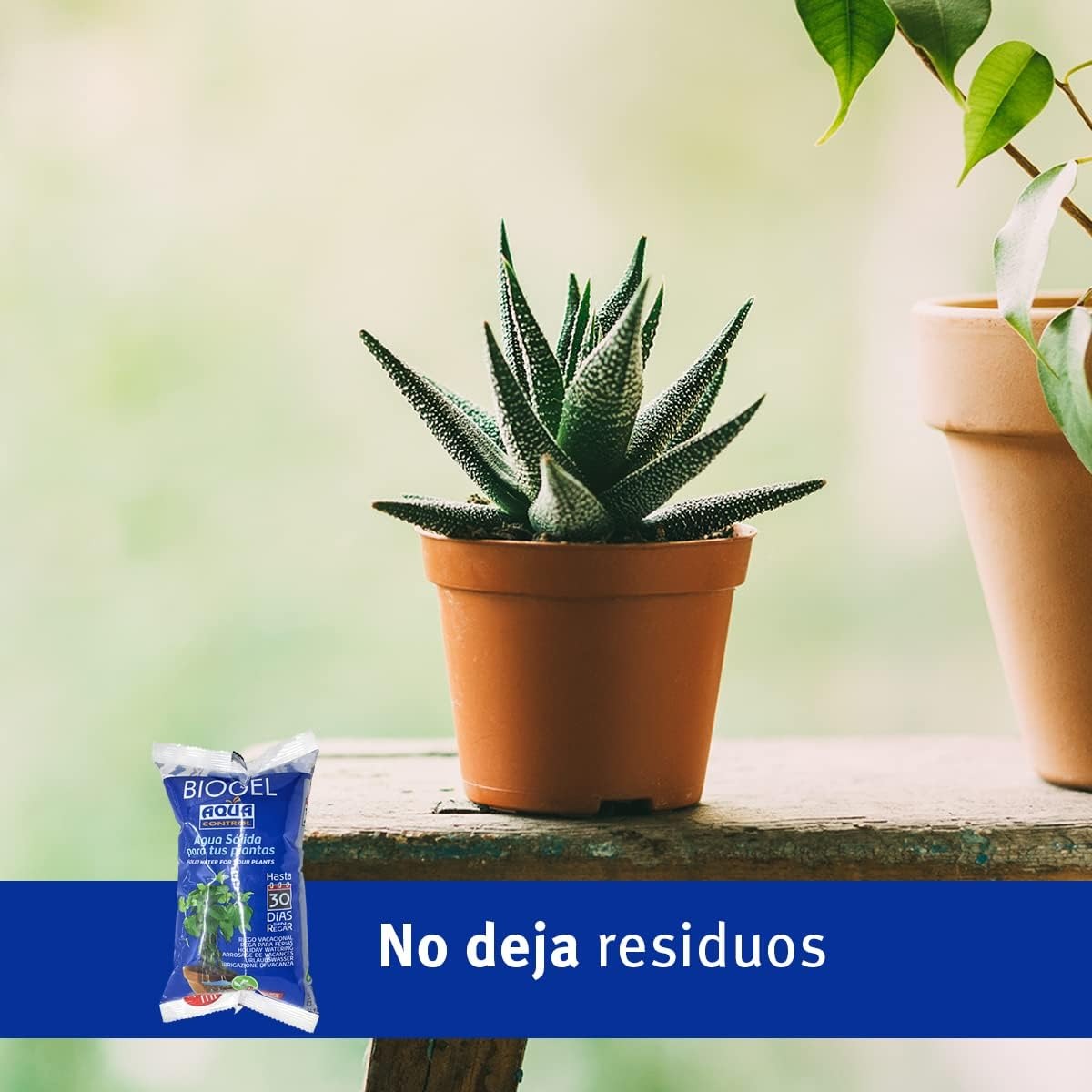 Pack 5x Gel de Riego para Plantas Aqua Control 400 ml