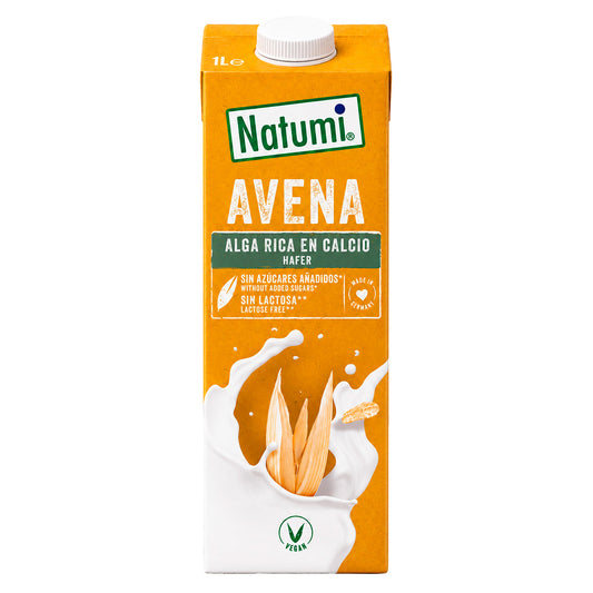 Bebida Avena Rica en Calcio Natumi 1 L