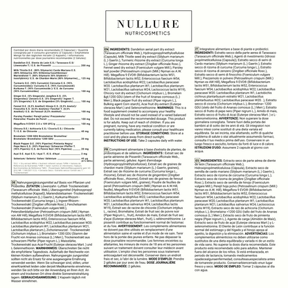 Detox natural nullure – limpieza de hígado y colon, salud digestiva con probióticos (120 cápsulas)_4