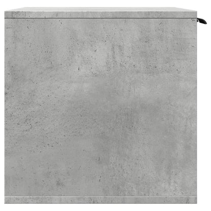 Vidaxl Mueble Arenero Para Gatos Madera Gris Hormigón 60x40x40 Cm_5
