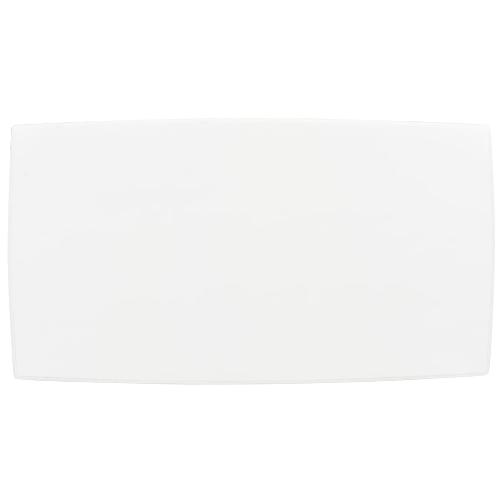 Mesa De Centro De Madera Maciza De Pino Blanco 110x60x40 Cm_2