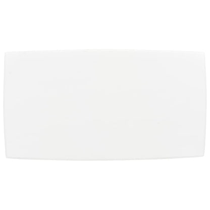 Mesa De Centro De Madera Maciza De Pino Blanco 110x60x40 Cm_2