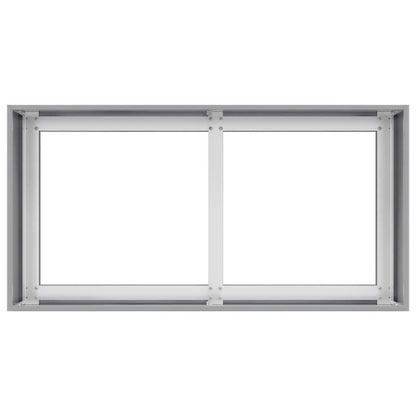 Jardinera 80x40x40 Cm De Acero Galvanizado_4