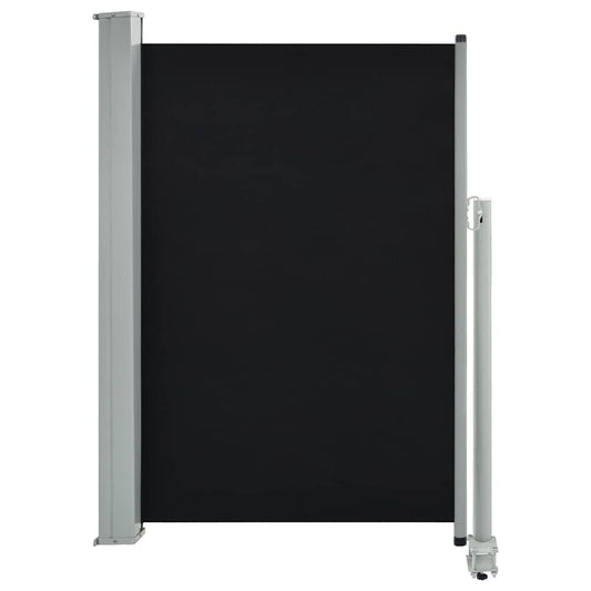 Vidaxl Toldo Lateral Retráctil Para Patio 120x300 Cm Negro_0