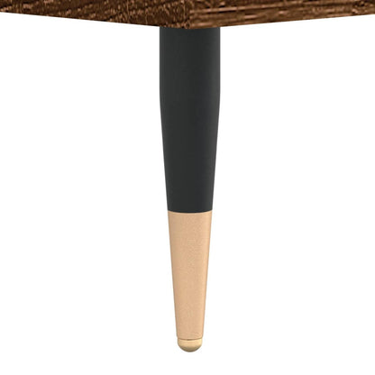 Aparador Madera Contrachapada Marrón Roble 60x35x70 Cm / Vetonek_0