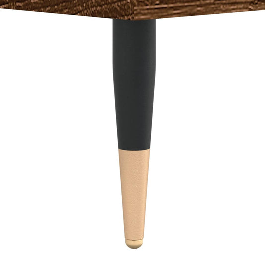 Aparador Madera Contrachapada Marrón Roble 60x35x70 Cm / Vetonek_0