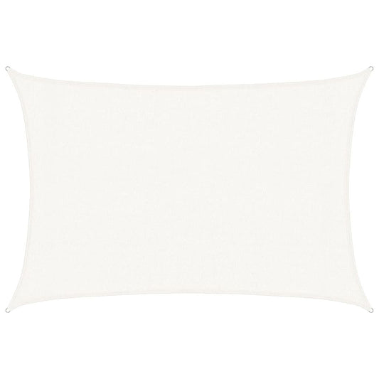 Vidaxl Toldo De Vela Blanco Hdpe 160 G/m² 3x5 M_0